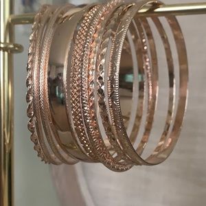 Rose Gold Bracelet Stack